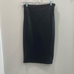 Sensational Collection Black Midi Pencil Skirt Size M